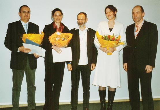 v.l. Dr. D. Mereles, S. Kreuscher, B. Kopp, N. Ehlken, Prof. H. Olschewski, Graz